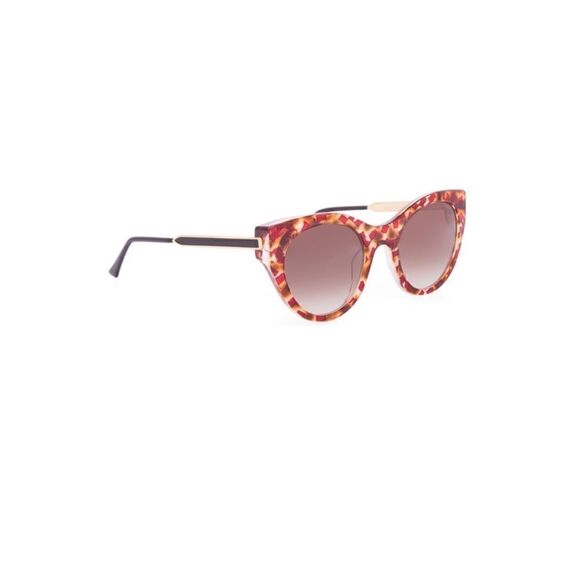 Thierry Lasry Joyridy Sunglasses V541 Vintage Multicolor
Red Amber / Brown Lens - Picture 1 of 9